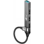 Goobay Slim 4-Port USB-Hub, USB-C™ uz USB-A, USB 3.2 (74457)