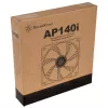 Dzesēšanas ventilators SILVERSTONE SST-AP140I 140 mm, melns, troksnis 30,1 dB