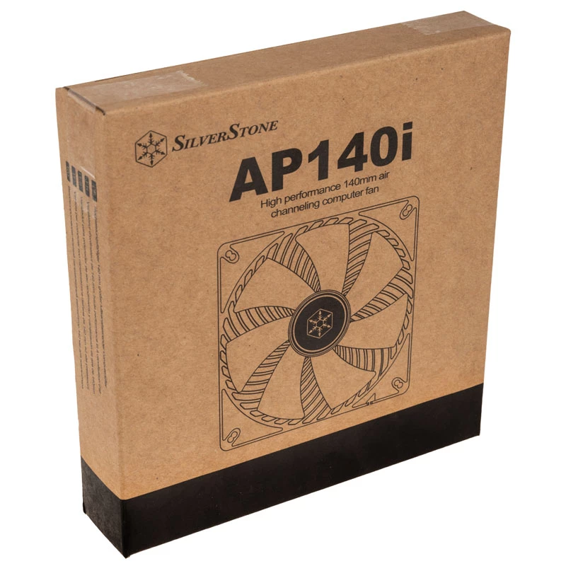 Dzesēšanas ventilators SILVERSTONE SST-AP140I 140 mm, melns, troksnis 30,1 dB