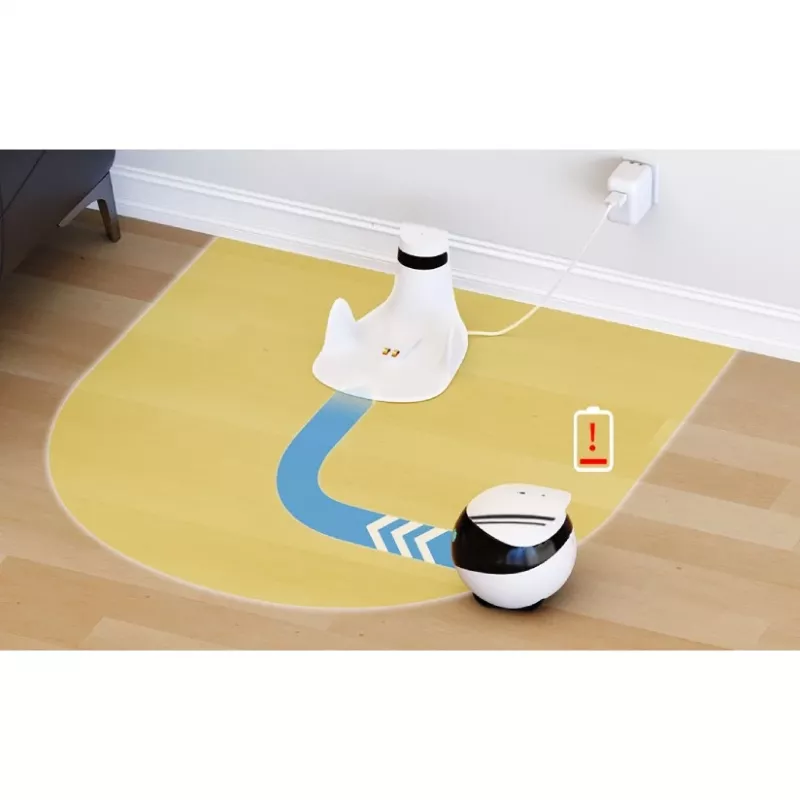 ENABOT Ebo Air AI Robots Balts un Melns