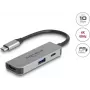 DeLOCK 61063 USB centrmezgls Type-C 10000 Mbit/s HDMI USB 3.2 Gen 1