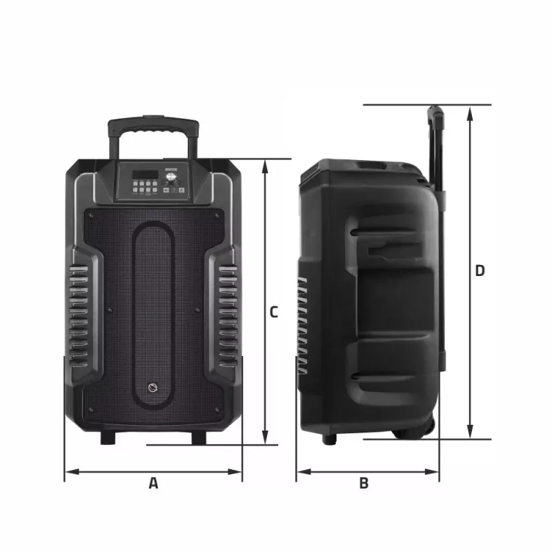 Skaļruņi Manta SPK1203B100 100W