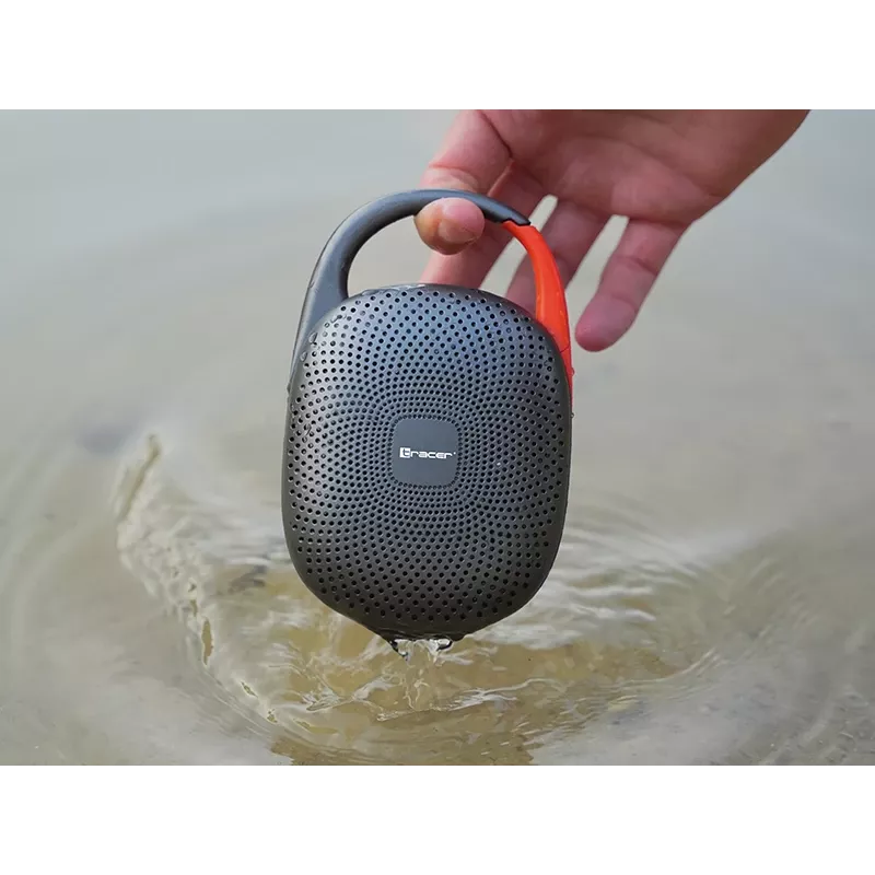 Pārnēsājams Bluetooth TWS skaļrunis No name Splash PRO — dzelzs pelēks