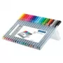 Fineliner Staedtler triplus 334 Multi 20 gab.