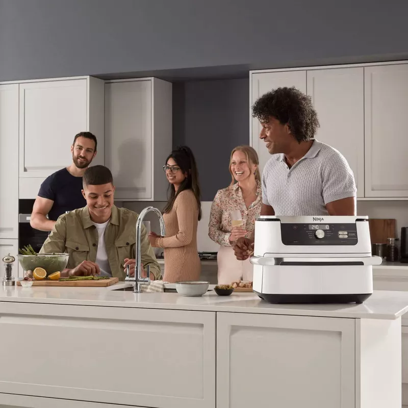 Karstā gaisa fritieris Ninja AF500EUWH Double 10.4 L