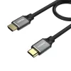 HDMI kabelis Unitek C137W 1,5 m, HDMI 2.1, 48 Gbit/s, 4K/8K 2160p, 120 Hz, ARC, Ethernet, apzeltīti kontakti