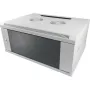 Pie sienas stiprināmais statīvs ALLNET ALL-SMC6412GRAU 12U, 50 kg ietilpība, atslēgas slēdzene, pelēks