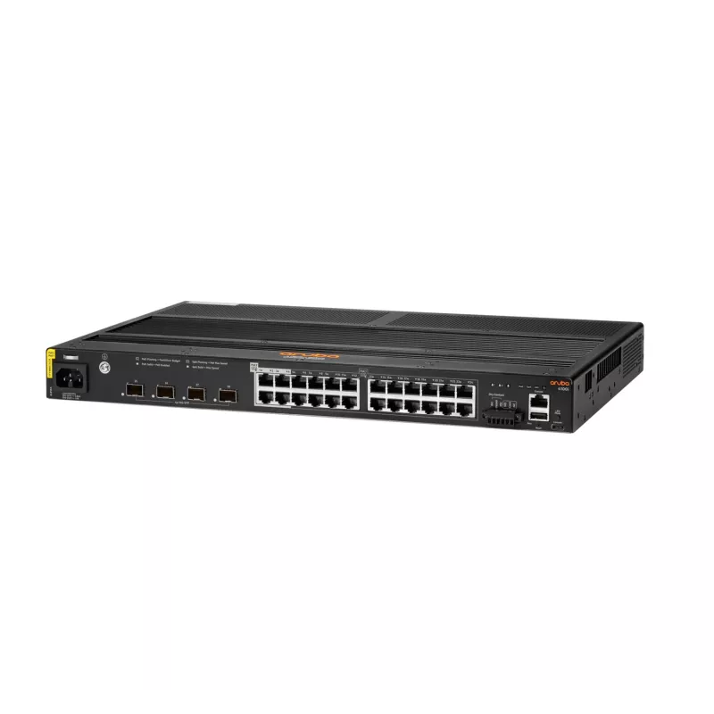 HPE - Aruba 4100i - komutators - 20 x 10/100/1000 (PoE 4. klase) + 4 x 10/100/1000 (PoE 6. klase) + 4 x SFP+ PoE 4. klase / PoE 6. klase
