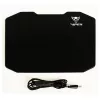Peļu paliktnis PATRIOT Viper Gaming melns — polimērs/gumija, LED fona apgaismojums, USB barošana, neslīdoša pamatne, 353,5×242,7 mm, 5,5 mm biezums