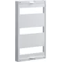 Elektrosadales skapis Hager US31A2, 250×56×450 mm, metāla sadales kārba