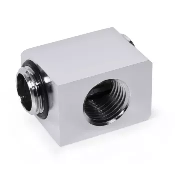 Ūdens bloks Alphacool 17584 Misiņa hromēta 23,5 mm x 31 mm x 18,5 mm