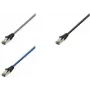 LogiLink CQ8043S RJ45 tīkla kabelis, savienojuma kabelis CAT 8.1 S/FTP 1.50 m melns, bez halogēna, 1 gab.
