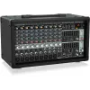 Behringer PMP2000D audio mikseris 14 kanāli 2000 W melns