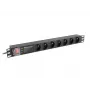 Strāvas sadales bloks PDU Lanberg PDU-PRO-07E-0200-BK