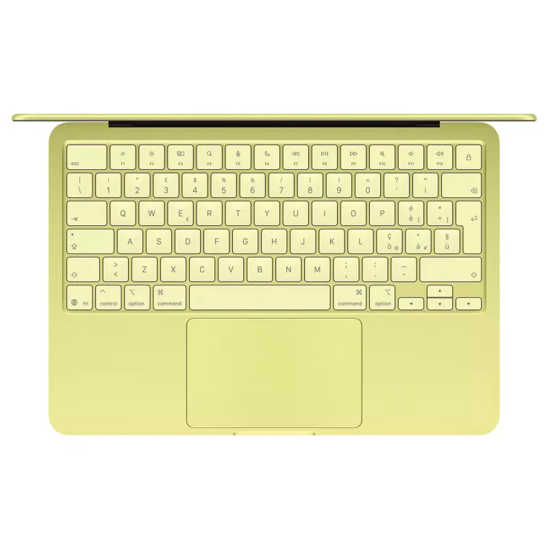 Apple MacBook Neo A18 Pro mikroshēma ar 6 kodolu CPU un 5 kodolu GPU, 8 GB, 256 GB SSD – Citrus