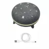 Pārnēsājamais skaļrunis MANTA SPK03-GR Szumi-GO — zaļš, Bluetooth, mazuļu miega skaņas, taimeris, RGB fona apgaismojums, 12,5×7,5×12,5 cm