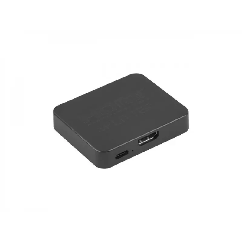 HDMI sadalītājs LANBERG SPV-HDMI-1002 — 2x HDMI izejas, 4K, USB-C ieeja