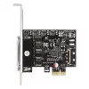 DeLOCK 66324 Iekšējais RS-232 VGA Adapteris PCIe Sievišķā pieslēgvieta Melns