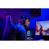 Razer Barracuda Pro austiņas ar vadu un bezvadu, galvas saite, spēlēm, USB Type-C, Bluetooth, melnas