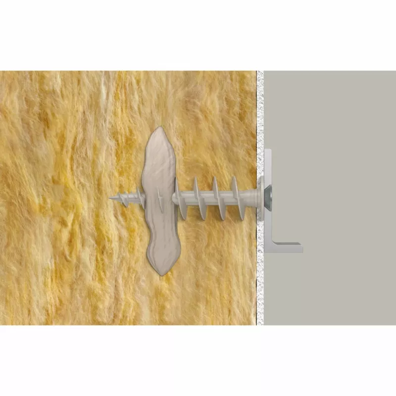 Skrūves enkurs Fischer 570349 FID II Plus 80mm Balts 25 gab.