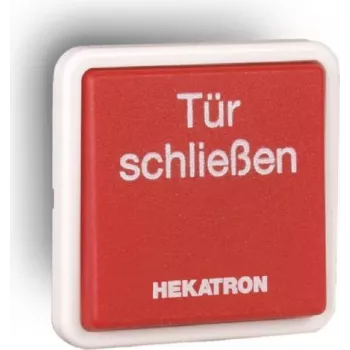 Hekatron Vertriebs GmbH manuālās atbrīvošanas poga HAT 02 virs-/padziļinātai montāžai (6500143)