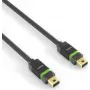 PureLink Ultimate Series ULS2200 - DisplayPort kabelis - Mini DisplayPort (vīrišķais) bloķējams uz Mini DisplayPort (vīrišķais) bloķējams - DisplayPort 1.2 - 1 m - Apaļš, atbalsta 4K 60 Hz
