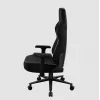 ONEX RTC ErgoGlide Alcantara spēļu krēsls, melns
