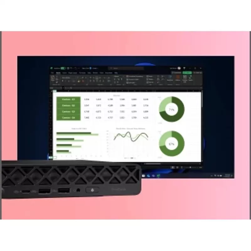 Dators HP ProDesk 4 Mini G1 U5-235T 16GB 512GB W11P WIFI6E USB-C 100W