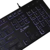 Vadu USB tastatūra SBOX K-22 US Melns — ASV izkārtojums, melna, vadu USB savienojums