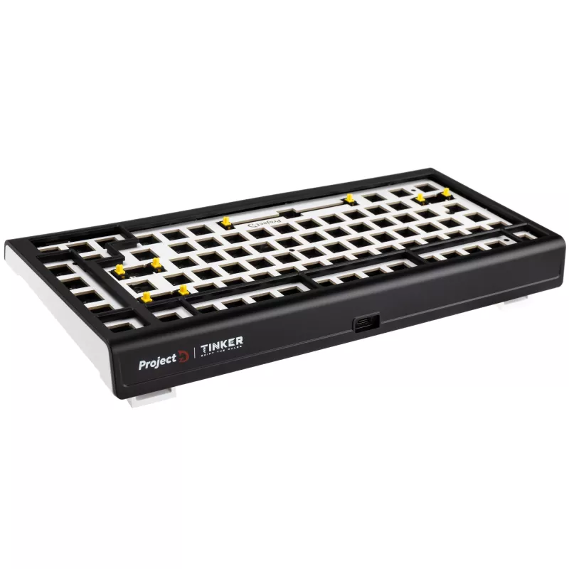 Ducky Tinker 75 tastatūra spēlēm USB US angļu valoda, melna