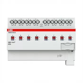 ABB Schaltaktor 8fach 16 ASA/S8.16.2.2REG 8‑kanālu pārslēgšanas izpildmehānisms 2CDG110263R0011