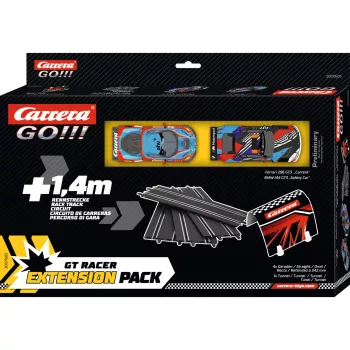 Racetrack extension pack CARRERA GO!!! GT Racer – additional track layout for slot car set