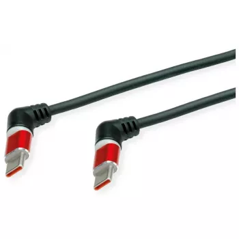 ROLINE USB2.0 kabelis 360° pagriežams C-C ST/ST 1 m — kabelis — ciparu/datu (11.02.8347)