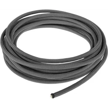 Alphacool AlphaCord Sleeve 4mm - 3,3m (10ft) - Charcoal pelēka (Paracord 550 Type 3) 330cm EOL (45313)
