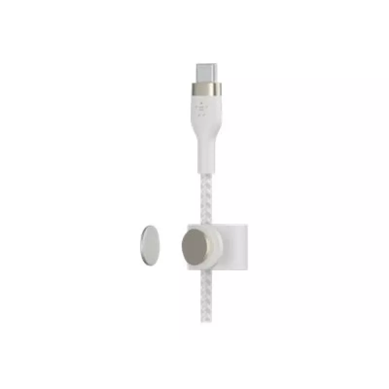 Belkin BOOSTCHARGE PRO Flex USB kabelis 1 m USB 2.0 USB C balts (CAB011BT1MWH)