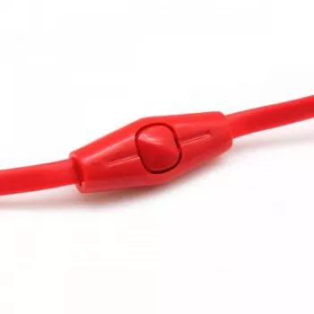 Sbox stereo austiņas ar mikrofonu EP-038 sarkanas