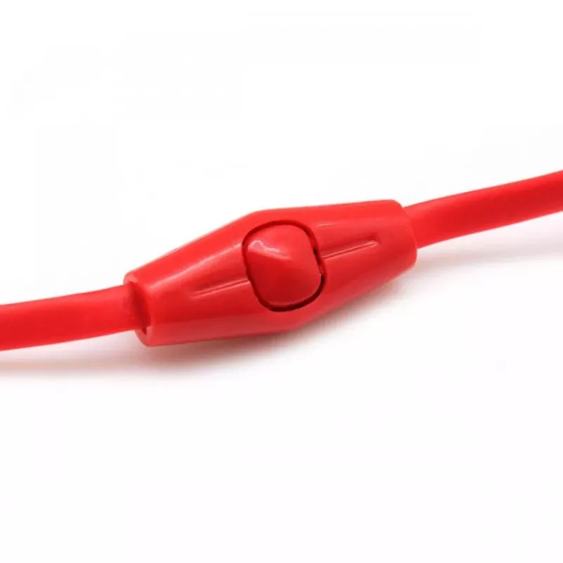 Sbox stereo austiņas ar mikrofonu EP-038 sarkanas