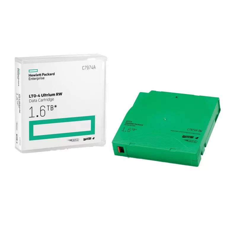 HPE LTO4 Ultrium 1.6TB lasīšanas/rakstīšanas datu kasetne Tukša datu lente 800 GB LTO 0.496 (1,26 cm)