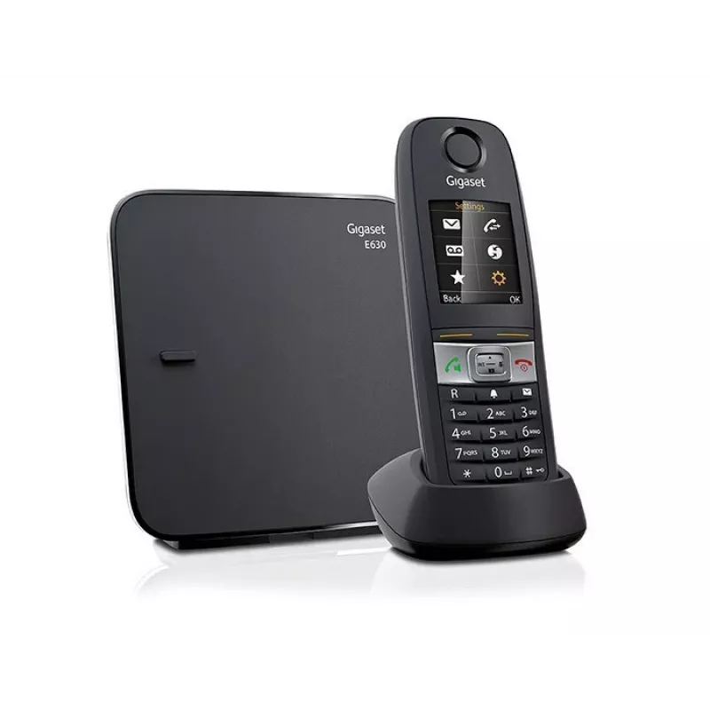 Gigaset E630 bezvadu telefons ar lielu taustiņu bloku IP65