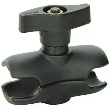 RAM Mounts īss savienotājstienis - apm. 129 mm, D veida lodītēm (2,25 collas), polietilēna maisiņā (RAM-D-201U-C)