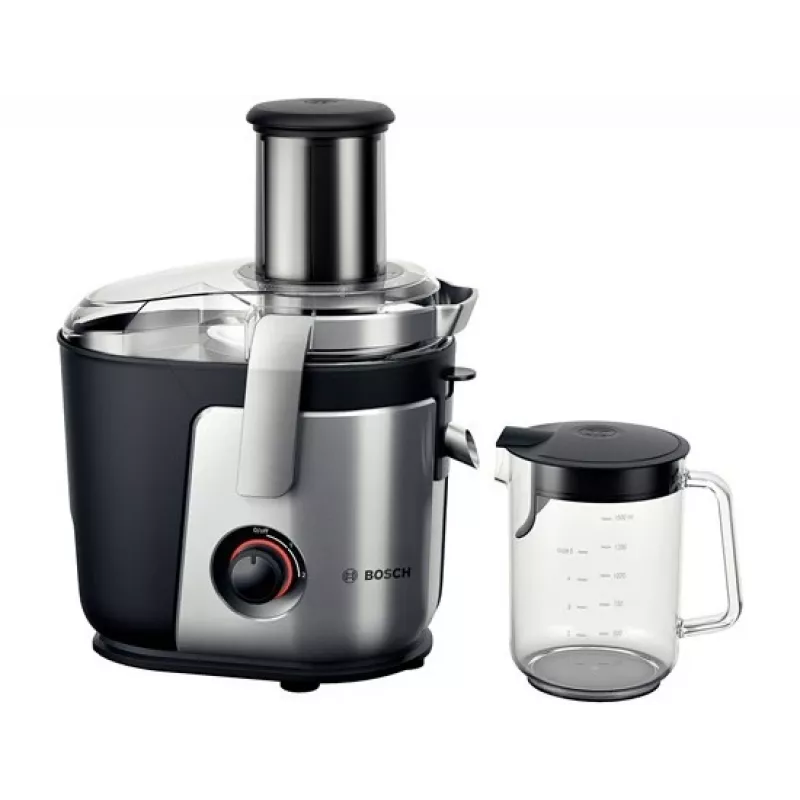 Bosch MES4000 sulu spiede Sulu ekstraktors 1000 W Melna, Pelēka, Nerūsējošais tērauds