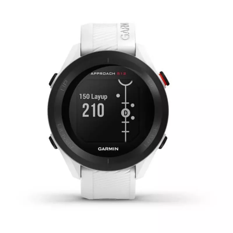 Garmin Approach S12 MIP 43 mm digitāls 175 x 175 pikseļi skārienekrāns melns GPS (satelīts)