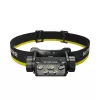 Nitecore HC70 UHE pieres lukturis, 1600 lm, 6 LED, IP68, uzlādējams ar USB, alumīnijs, 172 g, melns