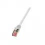 Tīkla kabelis LogiLink 1,5 m Cat.6 RJ-45 S/FTP pelēks