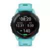 Garmin Forerunner 265 3,3 cm (1,3) AMOLED 46 mm Digitāls 416 x 416 pikseļi Skārienekrāns Melns, Zils Wi-Fi GPS (satelīts)