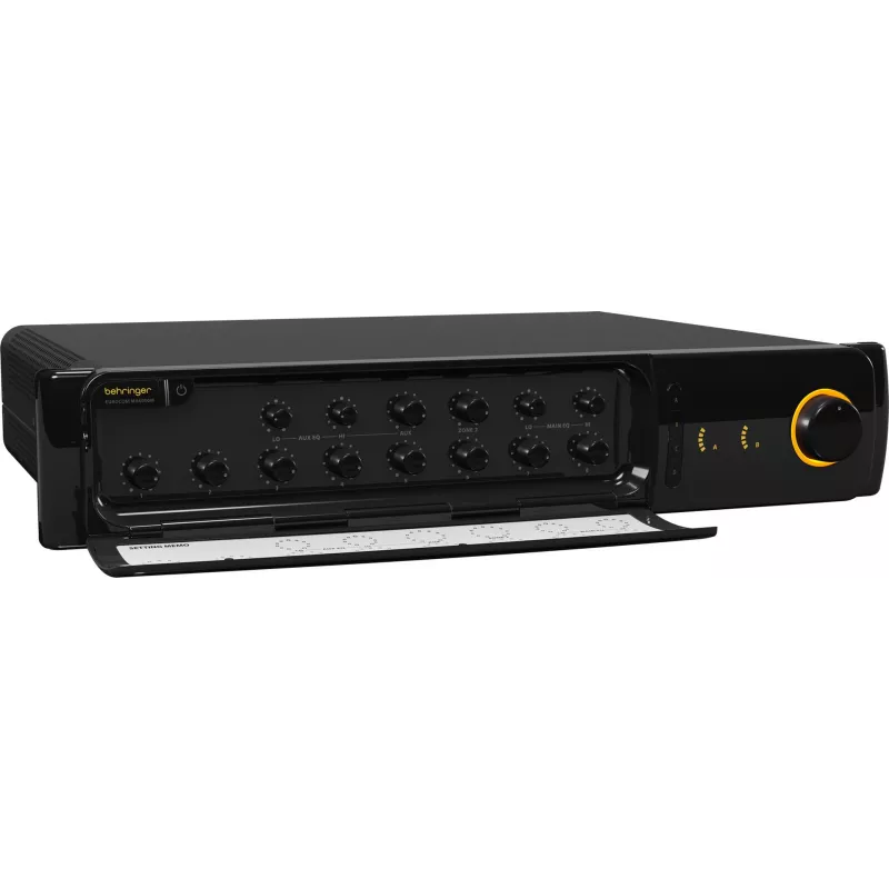 Behringer MA6000M audio pastiprinātājs Performance/stage Melns