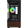 PC Micro Tower Thermaltake View 170 WS ARGB — Mikrokorpuss, melns, atbalsta PS2 barošanas bloku, 2x 120 mm sānu + 1x 120 mm aizmugurējie ventilatori, 2,5/3,5 collu HDD