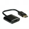 Video kabeļa adapteris ROLINE 12.03.3164 0,15m DisplayPort uz HDMI