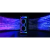 Pārnēsājams skaļrunis MANTA SPK0601B100, 100 W, Bluetooth, karaoke, bezvadu mikrofons, baterija, ekvalaizers, disko apgaismojums