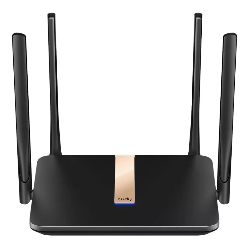 Cudy LT500D bezvadu maršrutētājs Fast Ethernet divjoslu (2.4 GHz / 5 GHz) 4G melns